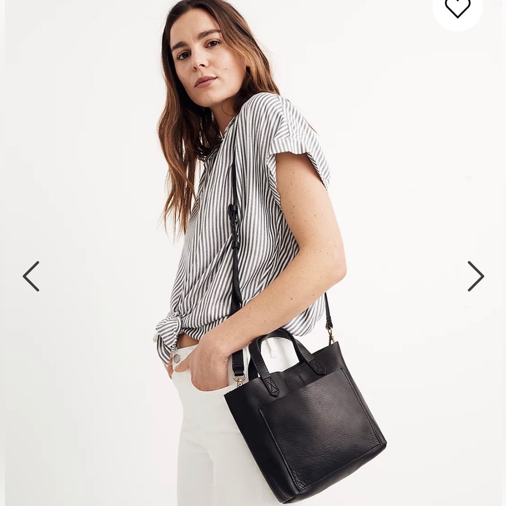 Madewell Small Transport Crossbody Black NWT